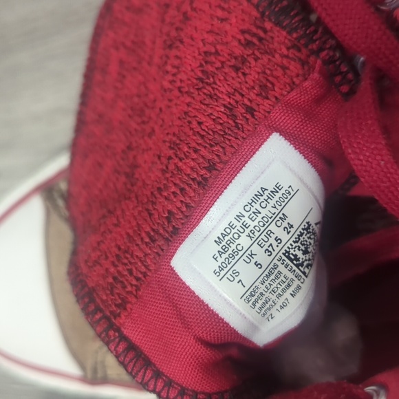 Converse Chuck Taylor Elise Roll down Hi-Top Leather Sneakers - Picture 4 of 7